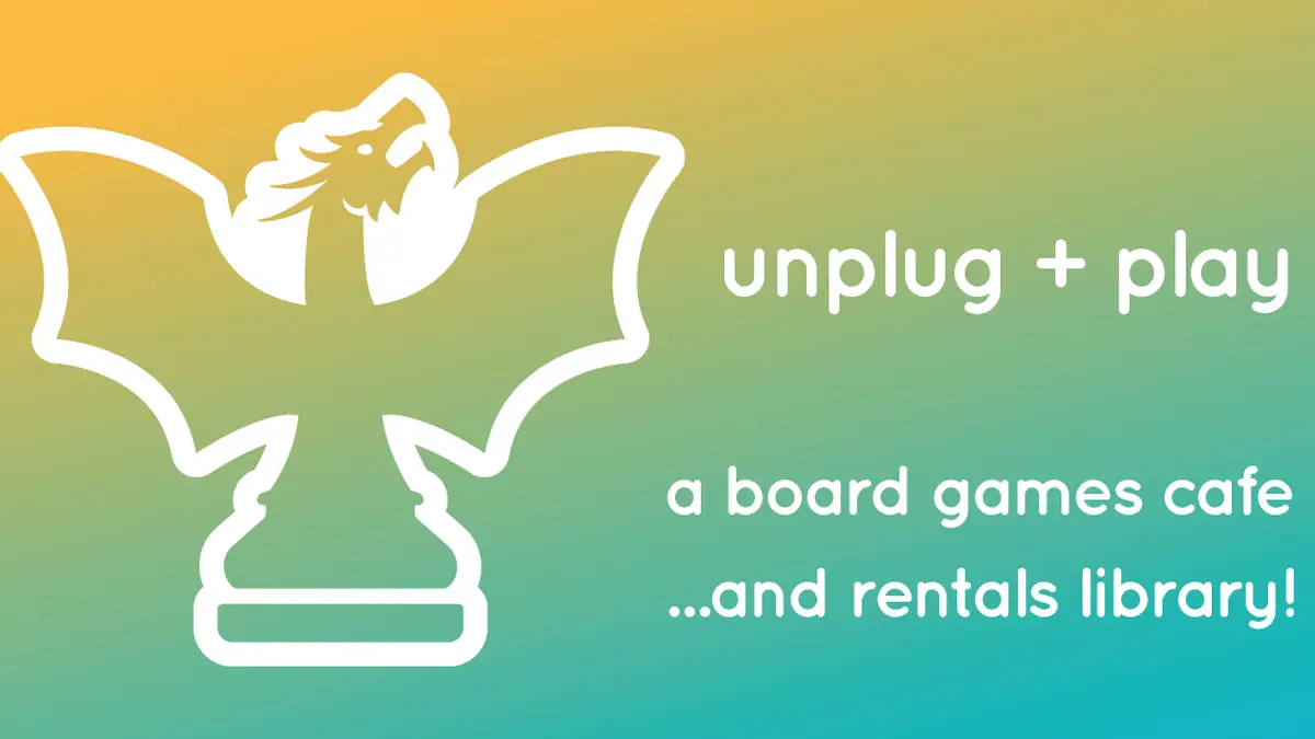 Unplug + Play – cake shop in Guildford town centre